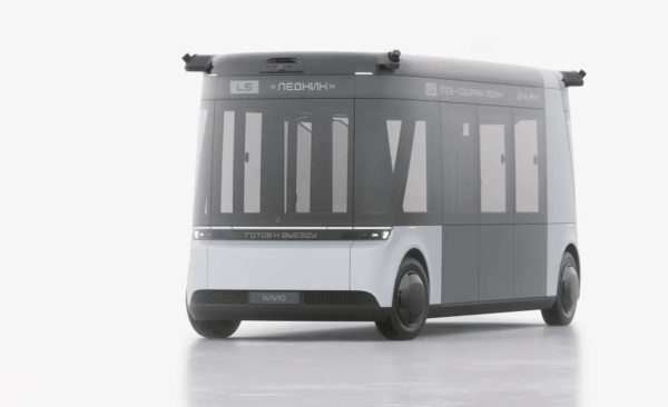 Российская Navio представила прототип пассажирского беспилотного шаттла L5 без места для водителя