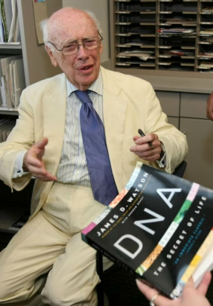 В возрасте 97 лет умер Джеймс Уотсон — один из двух (или трех) первооткрывателей структуры молекулы ДНК 3 2c46b3520d26d09b2e8ebe9efb536599.jpg