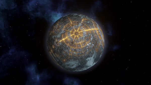 За отсутствием необходимости поддерживать жизнь людей на Винг-IV, гуманоиды стали превращать его в строго функциональный машинный мир, производящий всё большее количество андроидов, космических кораблей и всего прочего