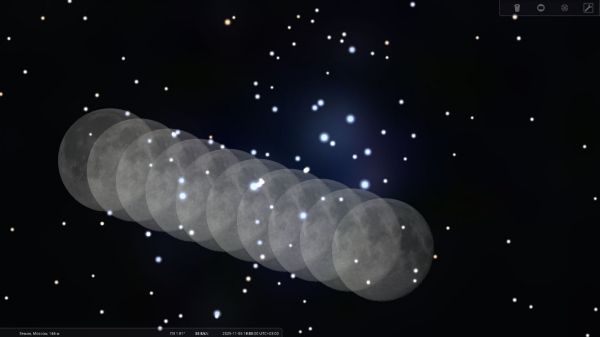 Ход покрытия в Москве  