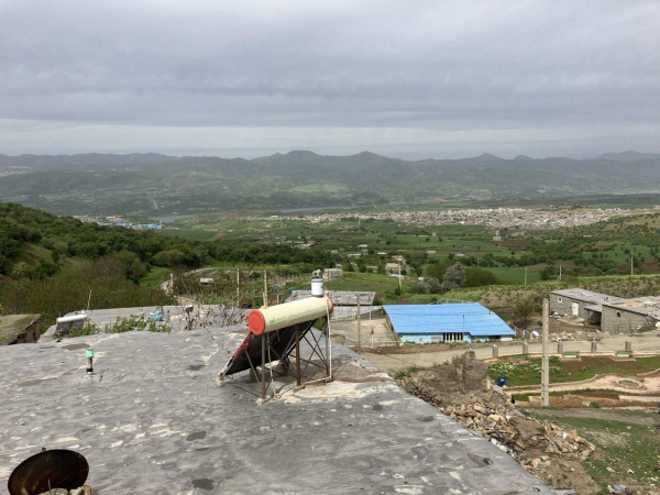 Утренний вид с крыши Утренний вид с крыши