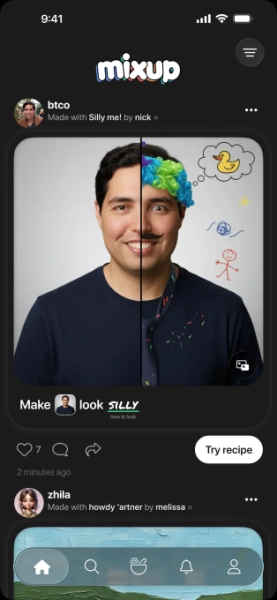 Mixup — это новое приложение в стиле Mad Libs для создания изображений с помощью ИИ из фотографий, текста и рисунков. 5 62551c9dc71bf299b761890d9d11be5f