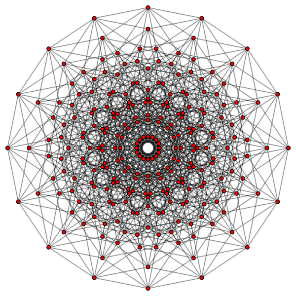 Гиперкуб в 8 измерениях. Говорят, повернуть его на 45 градусов по всем осям в уме может только Григорий Перельман. Гиперкуб в 8 измерениях. Говорят, повернуть его на 45 градусов по всем осям в уме может только Григорий Перельман.