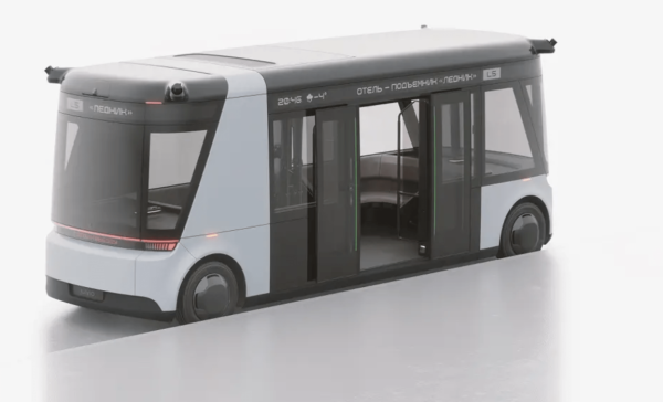 Российская Navio представила прототип пассажирского беспилотного шаттла L5 без места для водителя