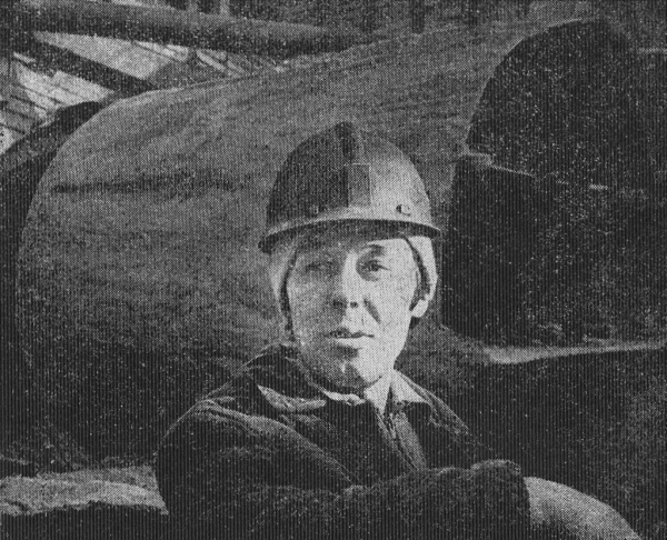 Юлай Султангареев и проходческий щит