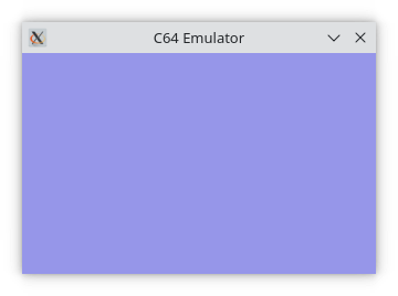 Первый признак того, что KERNAL ROM работает. Как-то работает... Первый признак того, что KERNAL ROM работает. Как-то работает...