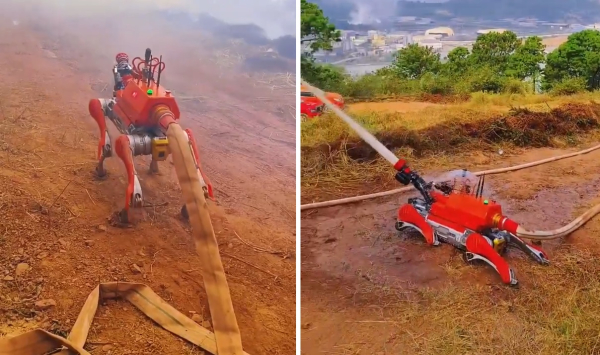 В Китае роботы-спасатели помогают пожарным&hellip;