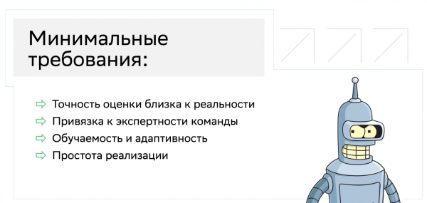Требования к системе автооценки сложности 