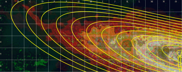 Рис. 15.Спирали спутников СМЧД Z1-Z5. Левая сторона изображения. Рис. 15.Спирали спутников СМЧД Z1-Z5. Левая сторона изображения.