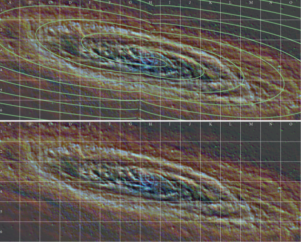 Рис. 11. Спираль спутника СМЧД Z4. Кольцевая часть исключена. Рис. 11. Спираль спутника СМЧД Z4. Кольцевая часть исключена.