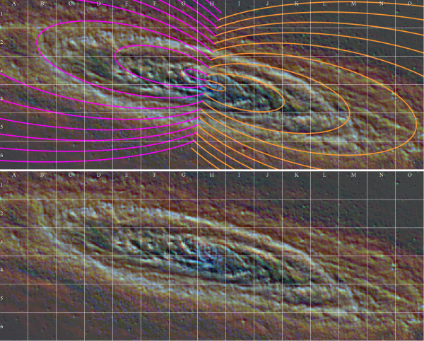 Рис. 13. Спираль спутника СМЧД Z5. Кольцевая часть исключена. Рис. 13. Спираль спутника СМЧД Z5. Кольцевая часть исключена.