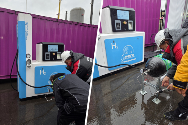 Можно пить воду из&nbsp;выхлопной трубы. В&nbsp;России испытали вездеход на&nbsp;водородном топливе