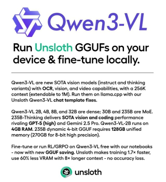 Qwen3-VL теперь можно запускать локально