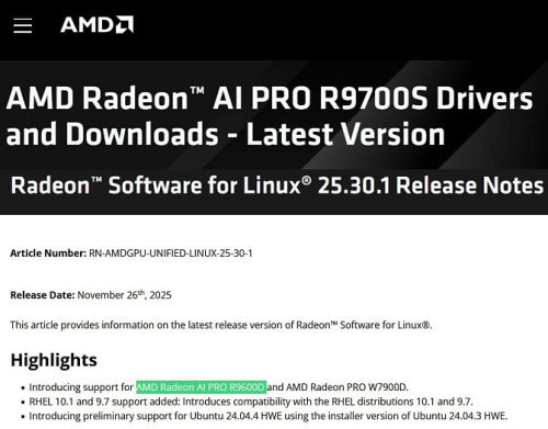 AMD выпустила профессиональную видеокарту Radeon PRO W7900D AMD выпустила профессиональную видеокарту Radeon PRO W7900D