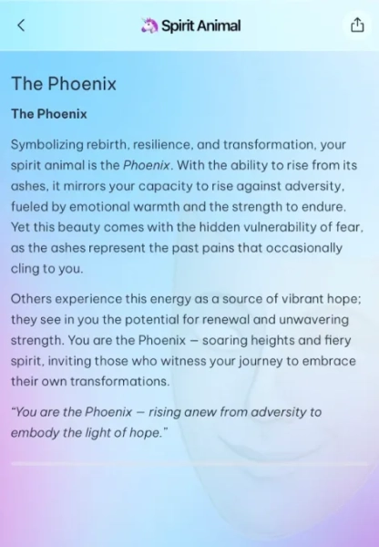 Бывший врач создал Робин — чуткого искусственного интеллекта-помощника 4 Изображение, на котором Робин описывает ваш дух и память на основе ваших бесед.