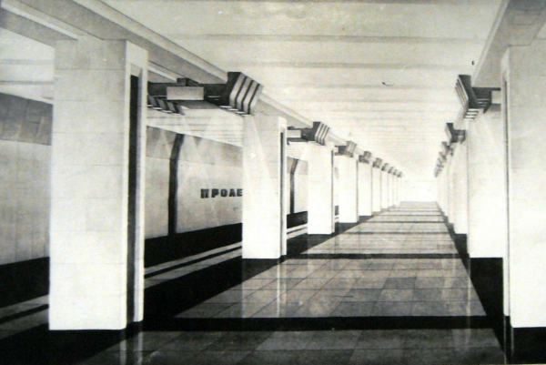 Освещение на Пролетарской в проекте было позаковыристее