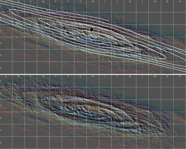 Рис. 20. Спираль спутника СМЧД Y0 (ZY). Кольцевая часть исключена. Рис. 20. Спираль спутника СМЧД Y0 (ZY). Кольцевая часть исключена.