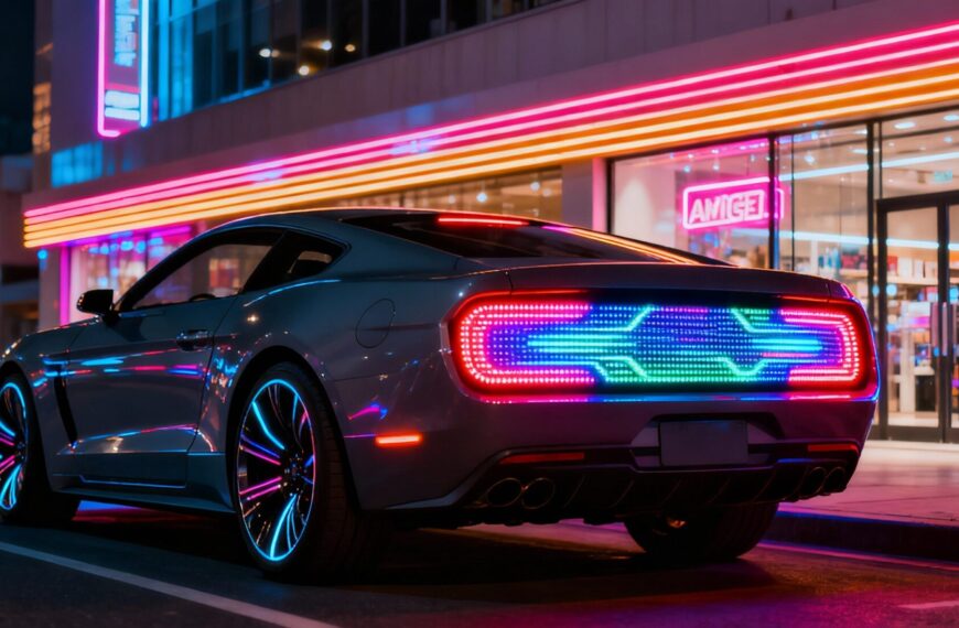 Олед/АмоЛед фонари для автомобиля