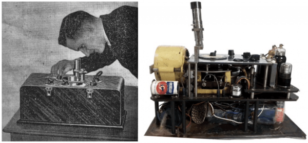 Прибор весил меньше 12 кг и впервые позволил отслеживать показания в реальном времени. К нему мог подключаться аккумулятор на 32 В для работы в условиях сельской местности Прибор весил меньше 12 кг и впервые позволил отслеживать показания в реальном времени. К нему мог подключаться аккумулятор на 32 В для работы в условиях сельской местности