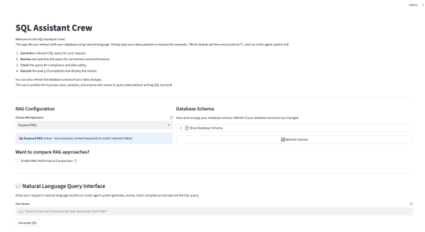 Многоагентный помощник SQL, часть 2: создание менеджера RAG