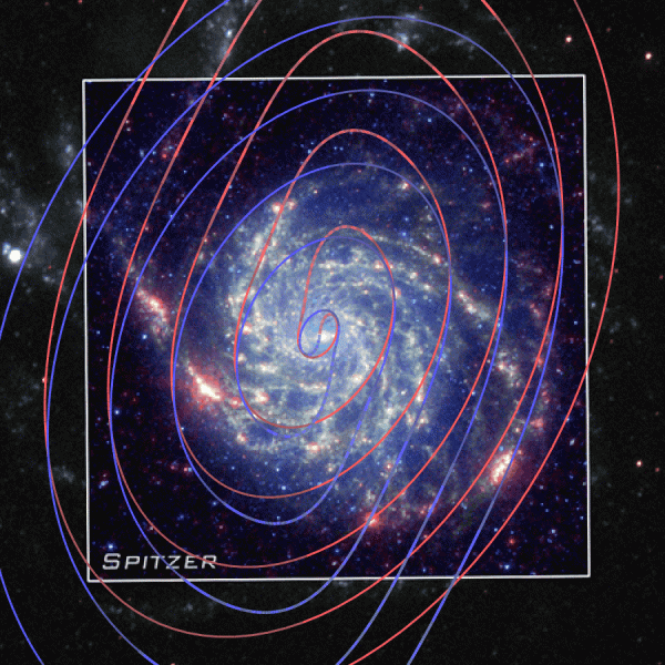 Рис. 17. M101 Вертушка. Спираль 2. Анимация. Рис. 17. M101 Вертушка. Спираль 2. Анимация.