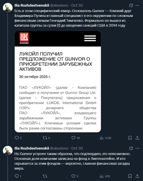 Немножко контекста 11-летней давности про Гунвор