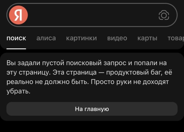 Вы попали на продуктовый баг - Яндекс 1 dad31f81a96b52ddccc7f9bbc7f67de6.jpg