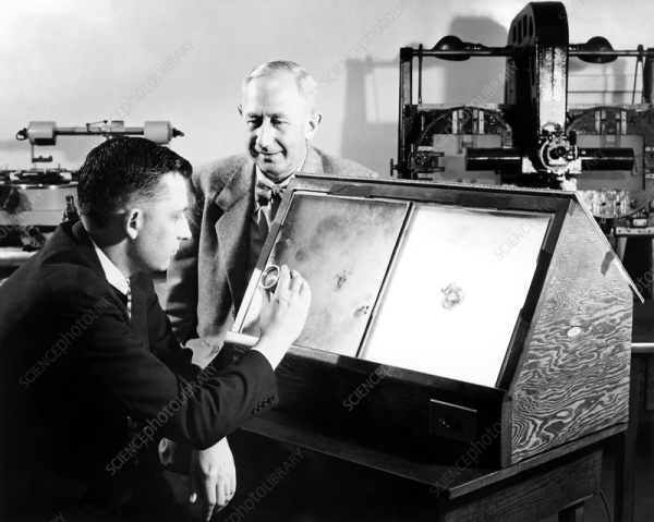 Подготовка паломарских фотопластинок Подготовка паломарских фотопластинок