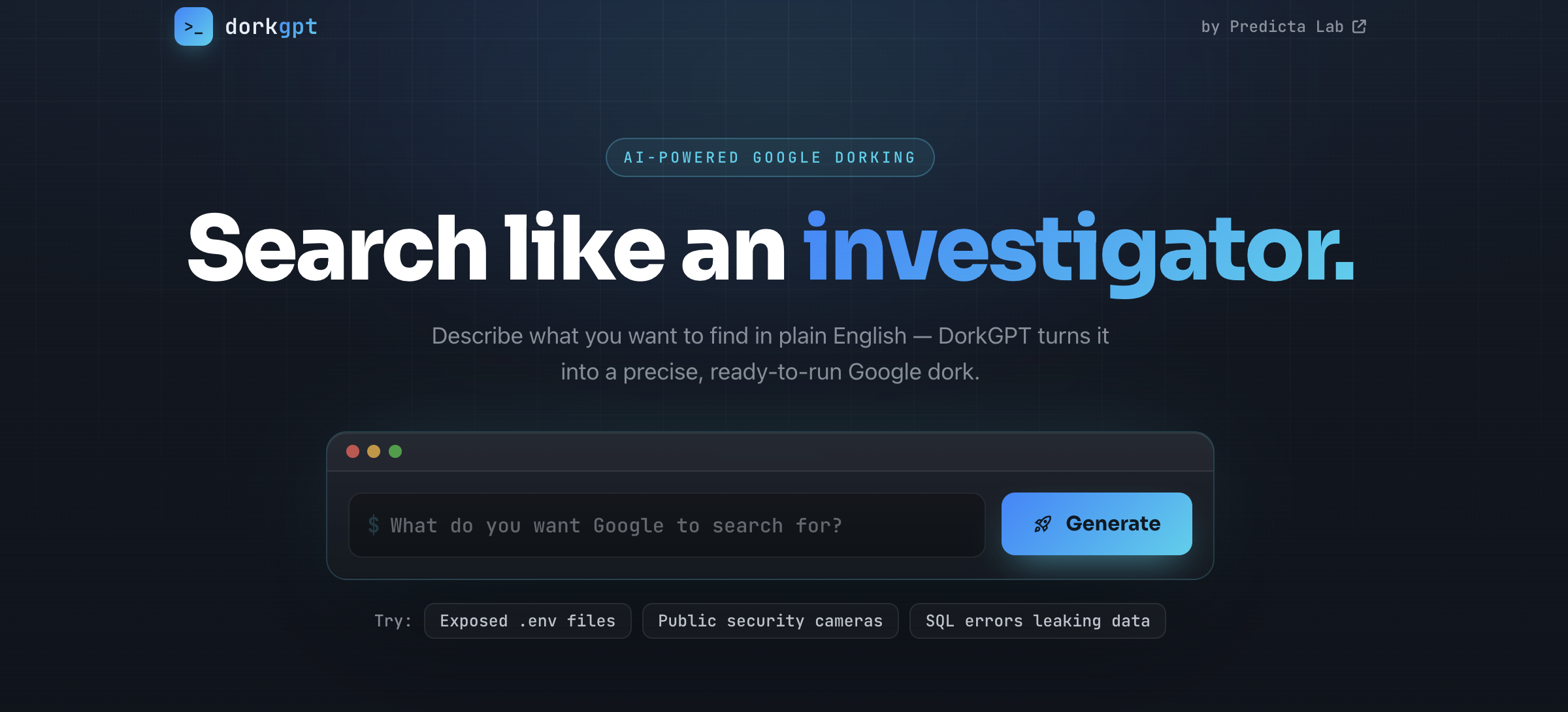 DorkGPT — новый ИИ-поиск, который находит информацию без рекламы и…