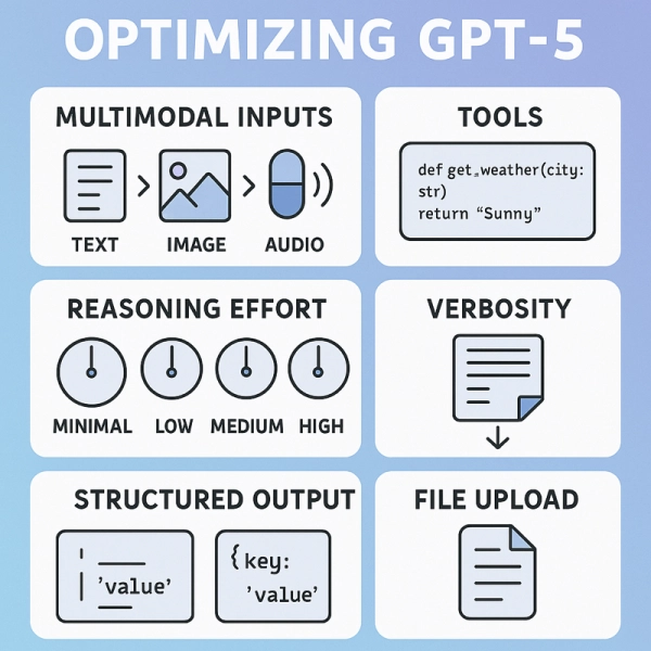 Эффективное использование GPT-5: функции, настройки и примеры применения 2 Инфографика GPT-5