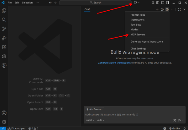 Чат с ИИ в VS Code Чат с ИИ в VS Code
