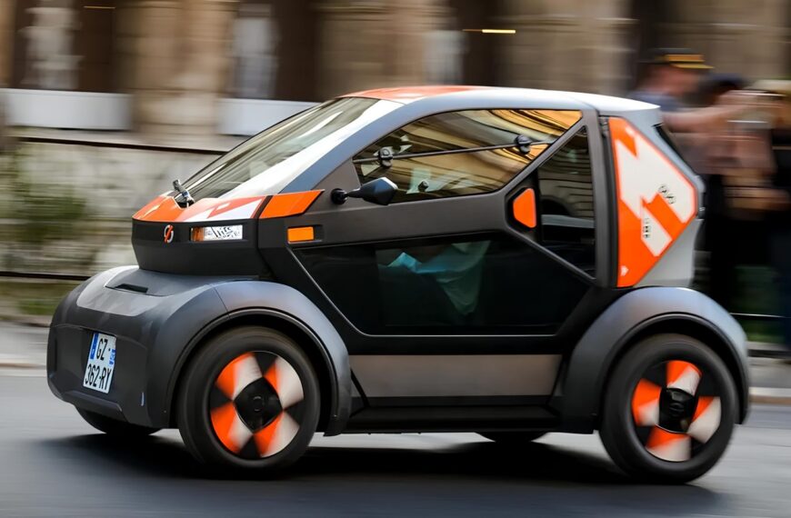 Электрический микроавтомобиль Mobilize Duo от&hellip;