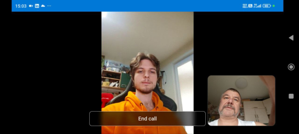 QA и я обсуждаем качество связи QA и я обсуждаем качество связи