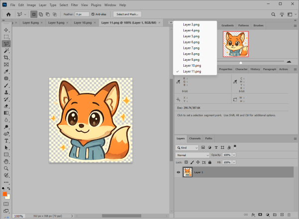 Как создать стикеры для Telegram через ChatGPT: пошаговая инструкция 15 fc42d884d0a107a645eac910d3e136aa
