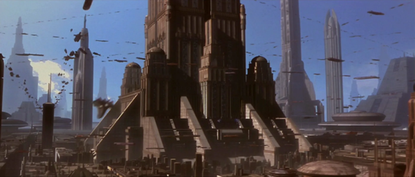 Небо Земли в рассказе описывается примерно таким, как на Корусканте в «Звёздных войнах», полным воздушных кораблей на маршрутах, но внизу не мегагород, а природа, пустоши и руины оставленных людьми наземных городов Небо Земли в рассказе описывается примерно таким, как на Корусканте в «Звёздных войнах», полным воздушных кораблей на маршрутах, но внизу не мегагород, а природа, пустоши и руины оставленных людьми наземных городов