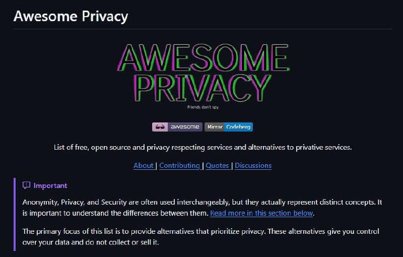 100 сервисов для полной конфиденциальности&hellip;