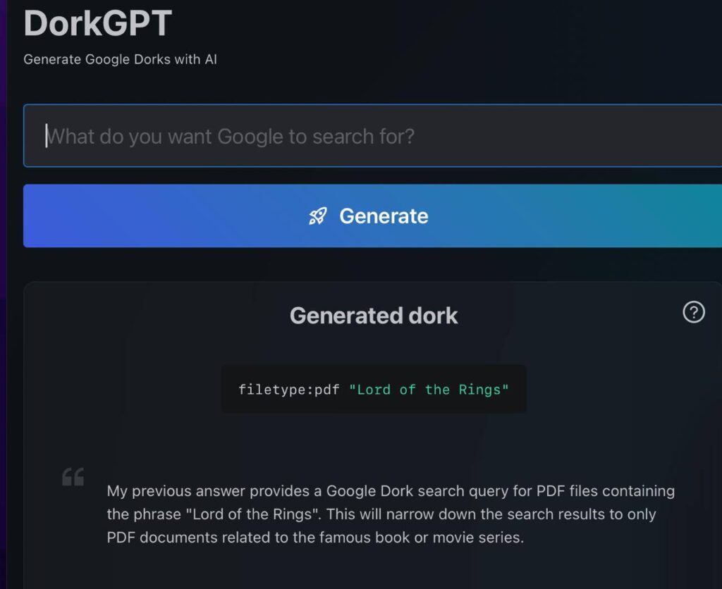 DorkGPT — новый ИИ-поиск, который находит информацию без рекламы и... 1 file_1118.jpg