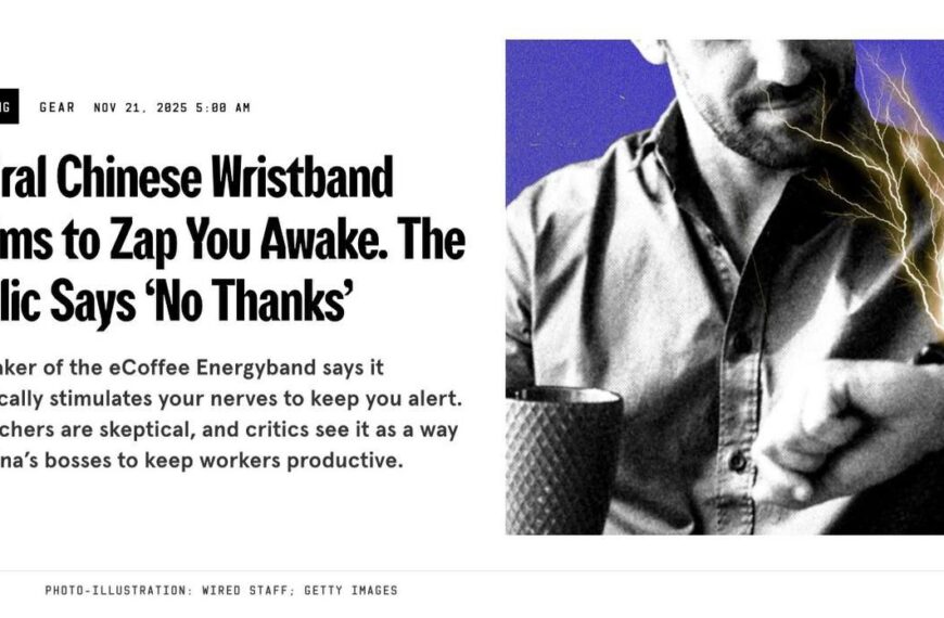 «Энергетический браслет» Инженеры из Китая&hellip;