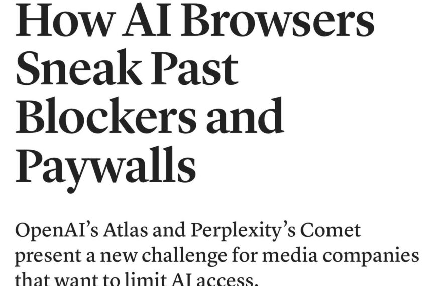 ИИ-браузеры научились читать платные статьи&hellip;