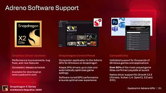 Графика Adreno X2 на 50% быстрее решений Intel и почти на 30% лучше встройки от AMD