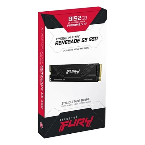 Накопитель Kingston FURY Renegade G5 появился в продаже с объёмом 8 Тбайт Накопитель Kingston FURY Renegade G5 появился в продаже с объёмом 8 Тбайт