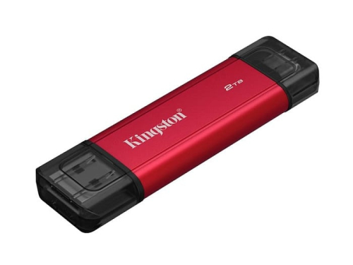 Портативный накопитель Kingston Dual подключается&hellip;