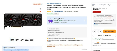 Стоимость видеокарт AMD Radeon RX 9070/XT достигла рекомендованного значения Стоимость видеокарт AMD Radeon RX 9070/XT достигла рекомендованного значения