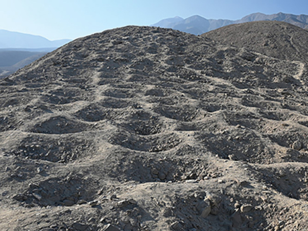 Тысячи углублений в горах Перу&hellip;