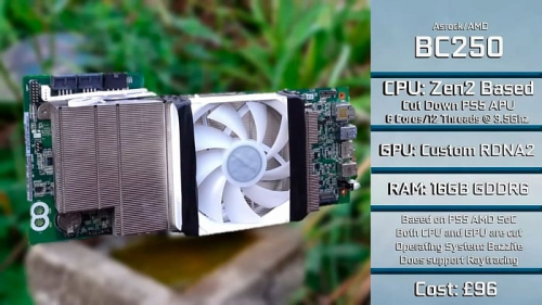 Видеокарта для майнинга AMD BC250 способна запускать игры Видеокарта для майнинга AMD BC250 способна запускать игры