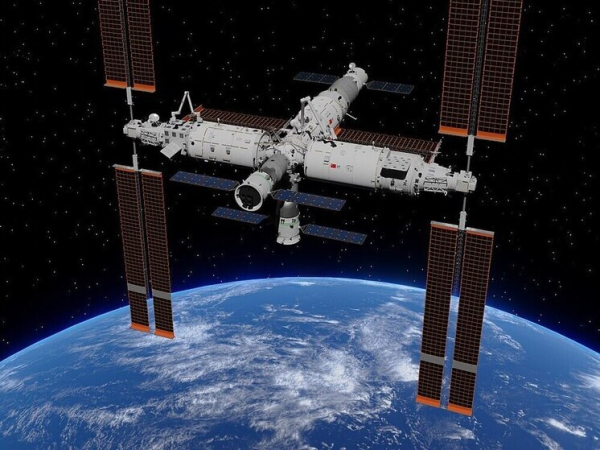 Возвращение астронавтов с космической станции&hellip;