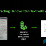 Извлечение рукописного текста с помощью ADE в JSON.