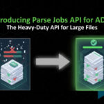 API для ADE: обработка больших файлов, оптимизация через Parse Jobs, эффективное управление данными.