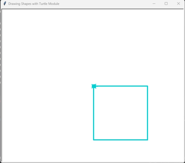 Рисование фигур с помощью модуля Python Turtle 6 a134e452bae52f07bbbbe4a90dac5408