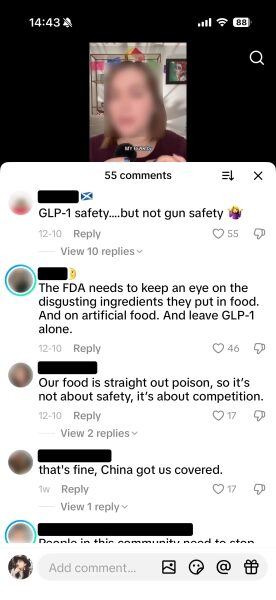 Влиятельные лица и так называемые пользователи GLP-3 утверждают, что недавно принятый законопроект является заговором с целью снижения конкуренции со стороны аптек, занимающихся изготовлением лекарств по индивидуальным рецептам.